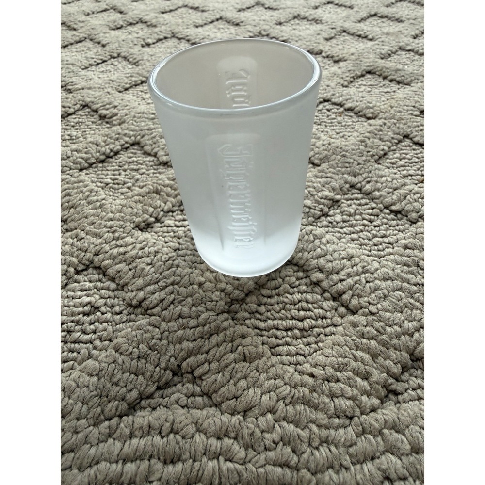 Jagermeister Frosted Shot Glass Jager Tall Bar Buck Stag Deer on Bottom
